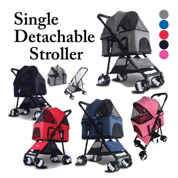 Detachable stroller outlet